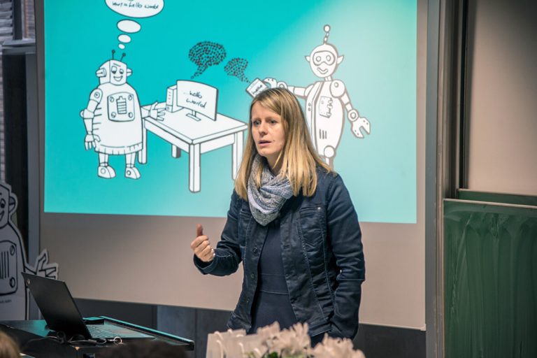 Foto: Frau Constanze Richter beim WUD 2017