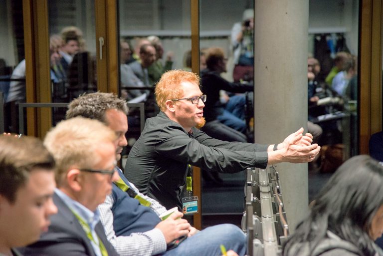 Foto: Zuhörer im Publikum des WUD 2017