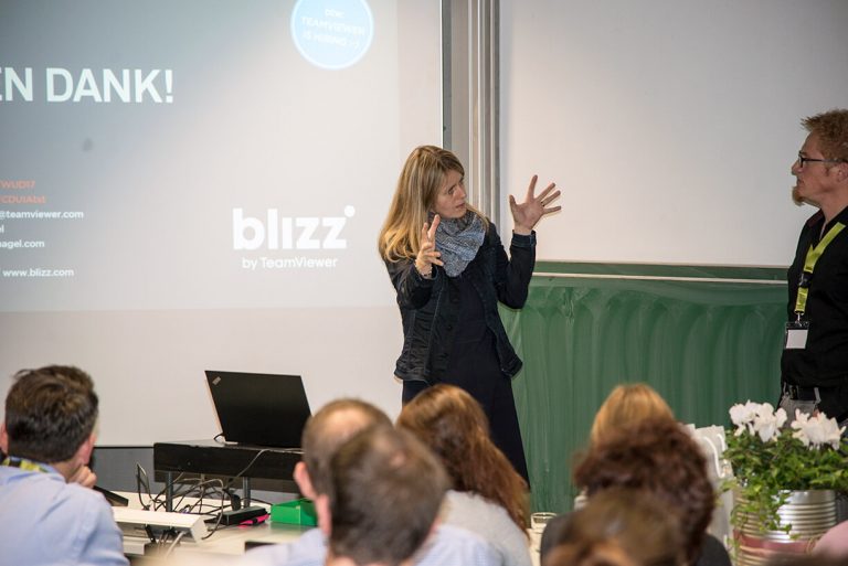 Foto: Frau Richter beim WUD 2017