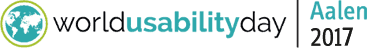 Logo World Usability Day Aalen 2017