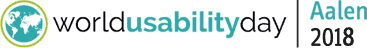 Logo World Usability Day Aalen 2018