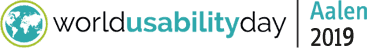 Logo World Usability Day Aalen 2019